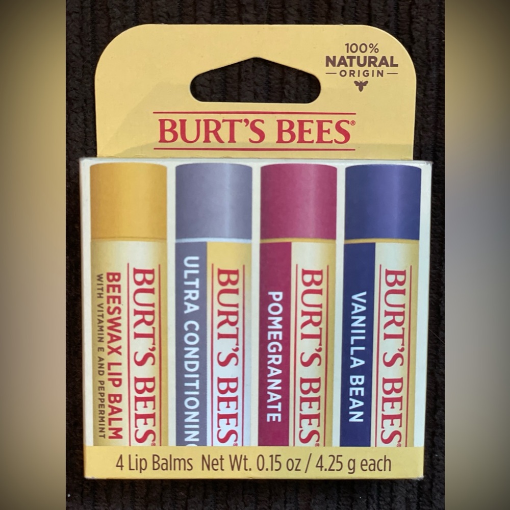 Burt’s Bees Lip Balms — Conditioning 4 Pack Set - Picture 2 of 16